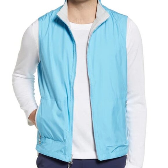 Peter Millar Thermal Block Reversible Vest - Picture 1 of 15